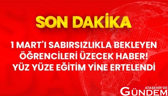 EĞİTİM YİNE ERTELENDİ! 1_mart_ta_baslamasi_planlanan_yuz_yuze_egitim_icin_pazartesi_gunu_toplanacak_kabine_karari_beklenecek_h44898_95f10