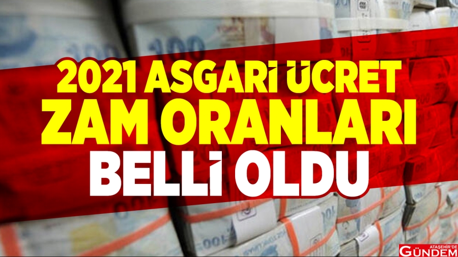ASGARİ ÜCRET ZAM ORANI BELİRLENDİ 96584