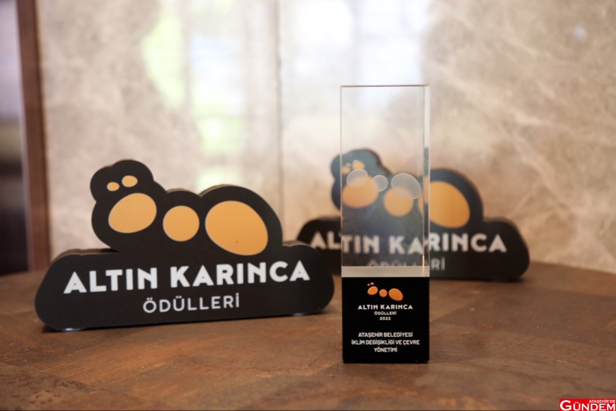 ALTIN KARINCA ÖDÜLÜ ATAŞEHİR BELEDİYESİ'NİN 995e37d5611f4faaa409a2e66197a143
