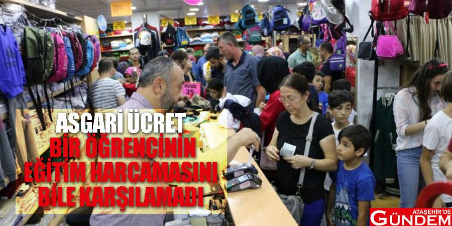 ÖĞRENCİ BAŞINA DÜŞEN EĞİTİM HARCAMASI, ASGARİ ÜCRETİN ÜSTÜNDE KALDI ASGARİ-ÜCRET-BİR-ÖĞRENCİNİN-EĞİTİM-HARCAMASINI-BİLE-KARŞILAMADI