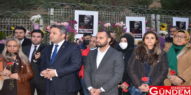 GELECEK PARTİSİ, BAŞAK CENGİZ'İ ANDI Başak-Cengiz-Gelecek