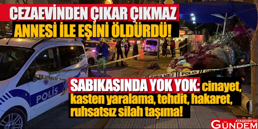 CEZAEVİNDEN ÇIKAN KİŞİ ANNESİ İLE EŞİNİ ÖLDÜRDÜ CEZAEVİNDEN-ÇIKTI,-ANNESİ--İLE-EŞİNİ-ÖLDÜRDÜ