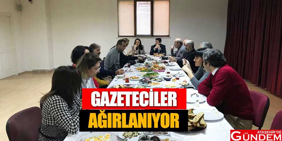 HABER OLMA SIRASI GAZETECİLERDE GAZETECİLER-AĞIRLANIYOR