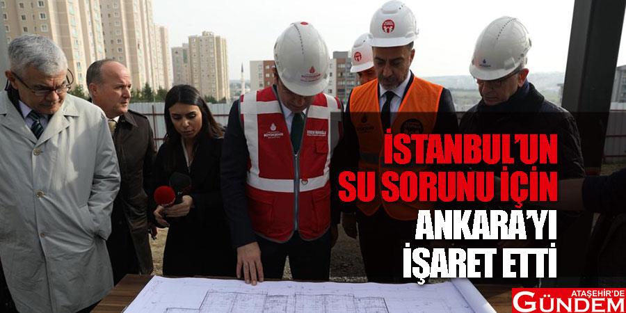 İMAMOĞLU’NDAN, İSTANBUL’DAKİ SU SORUNUNA ANKARA ÇÖZÜMÜ ISTANBUL-SU-SORUNU