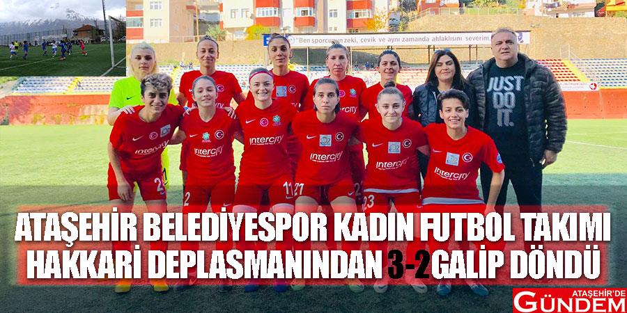 Ataşehir Belediyespor Hakkari’den galip döndü QWQWRTRTY