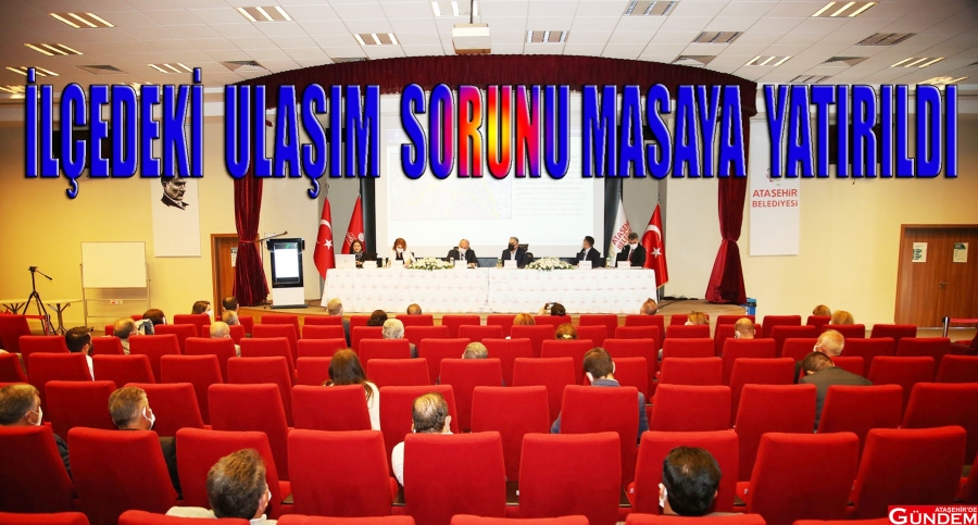 İLÇEDEKİ ULAŞIM SORUNU MASAYA YATIRILDI b3306d76a07d4446a435862a9ec2ea6e
