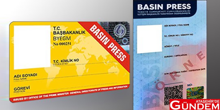 DANIŞTAY'DAN BASIN KARTLARI İÇİN KRİTİK KARAR basin-karti