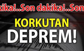 Yalova Yakınlarında Korkutan Deprem! hdhnd