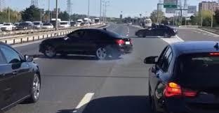 Ataşehir'de Tem'i Kapatarak 'Drift' Yapan 5 Sürücü Gözaltına Alındı hmkuyky