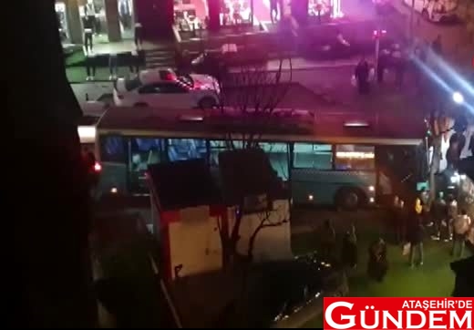 Ataşehir D-100 Karayolu’nda  Zincirleme Kaza kaza