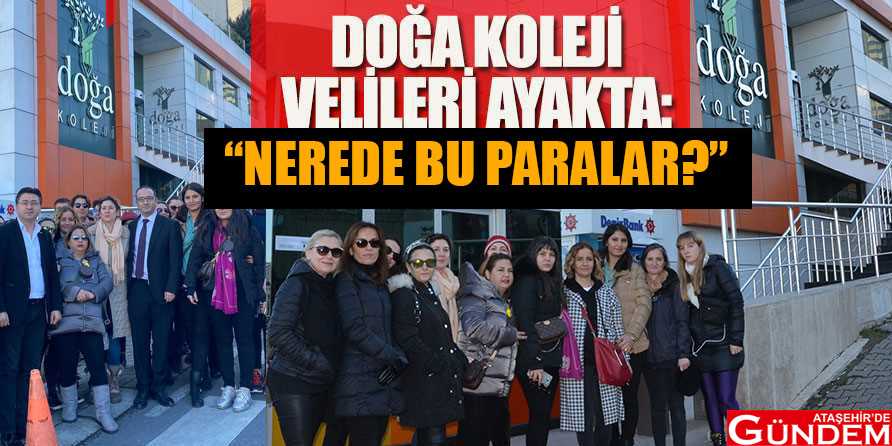 Doğa Koleji velileri yine eylemde! nerede-bu-paralarr