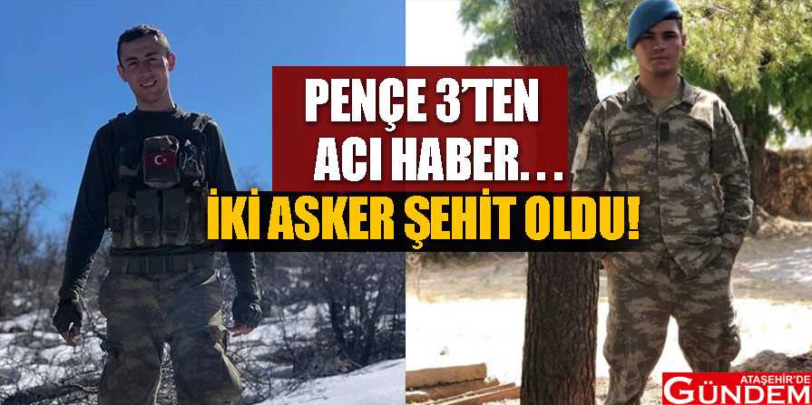 2 şehidimiz var! pençe-3'ten-acı-haber