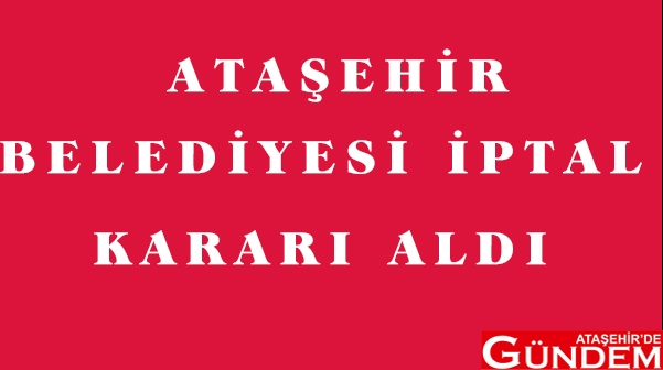 TÜM ETKİNLİKLER İPTAL! İPTAL