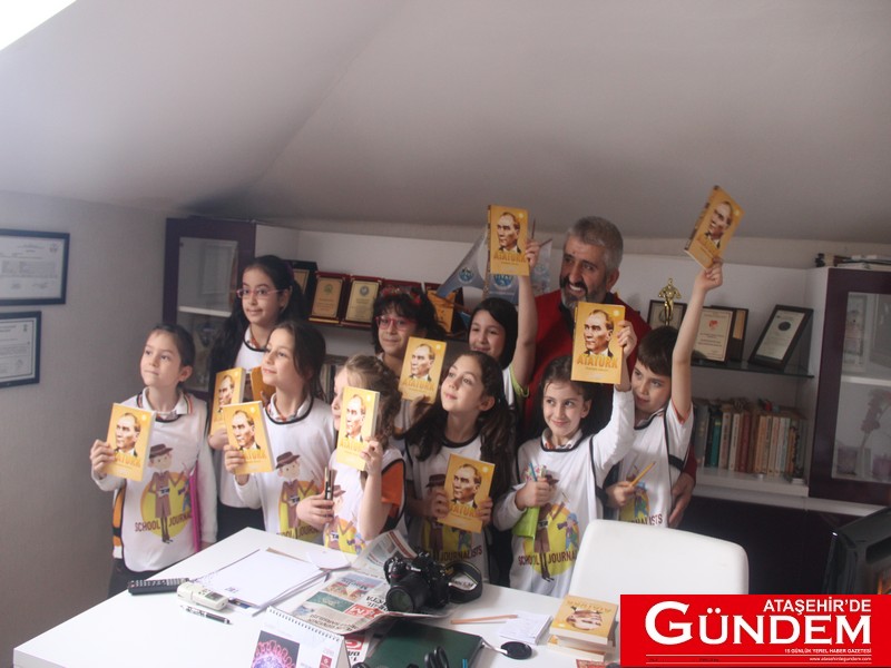 Minik gazetecilerden gazetemize röportaj ziyareti sevinç koleji manşet
